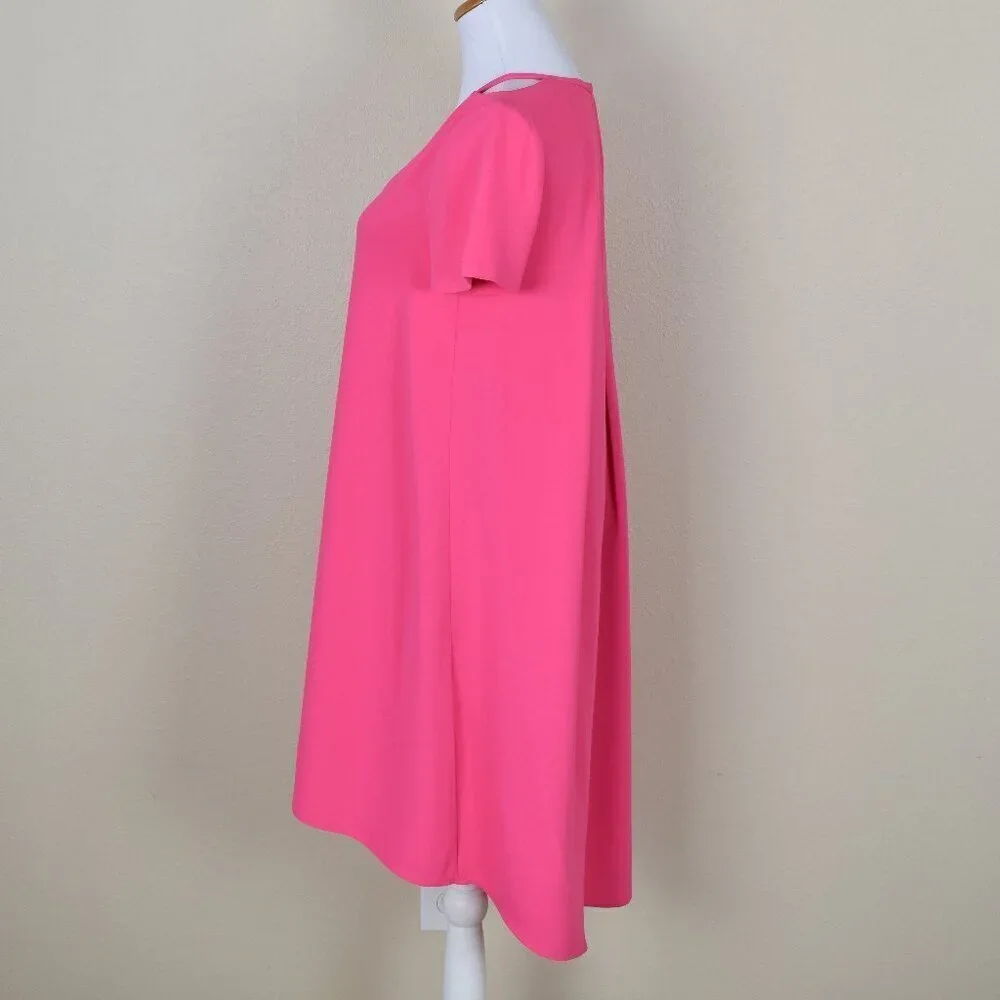 Trina Turk Floramaria Dress Pink - 4 - Picture 9 of 11
